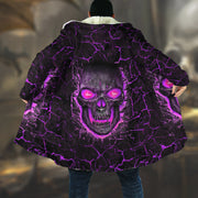 Skull Darkness Hooded Cloak 04