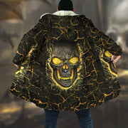 Skull Darkness Hooded Cloak 03