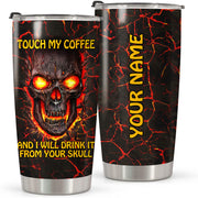 Skull Tumbler 20oz 30oz Cup