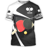 Personalized Name Table Tennis Q1 All Over Printed Unisex Shirt