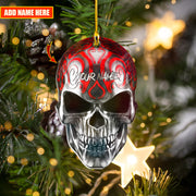 Red Skull Funny Ornament Q181004